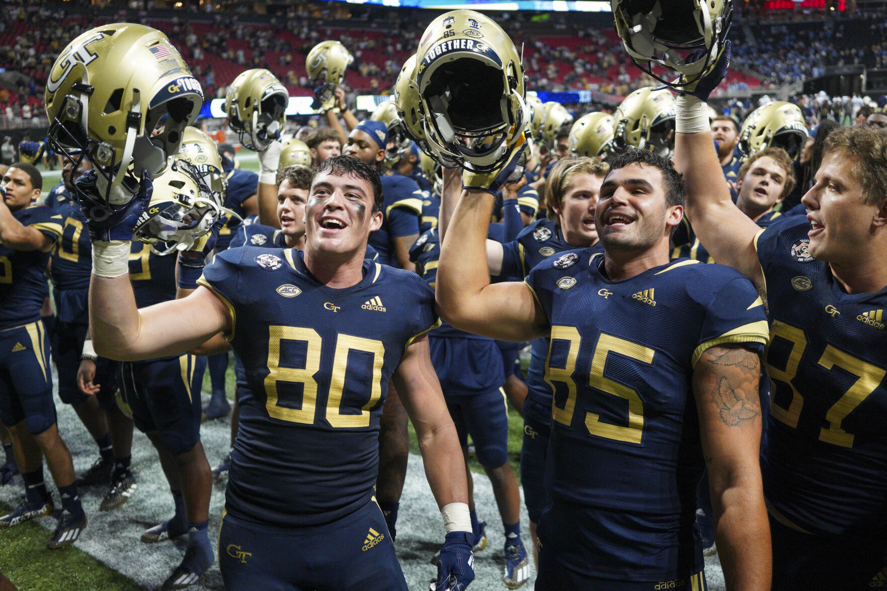 NCAA Football: North Carolina at Georgia Tech